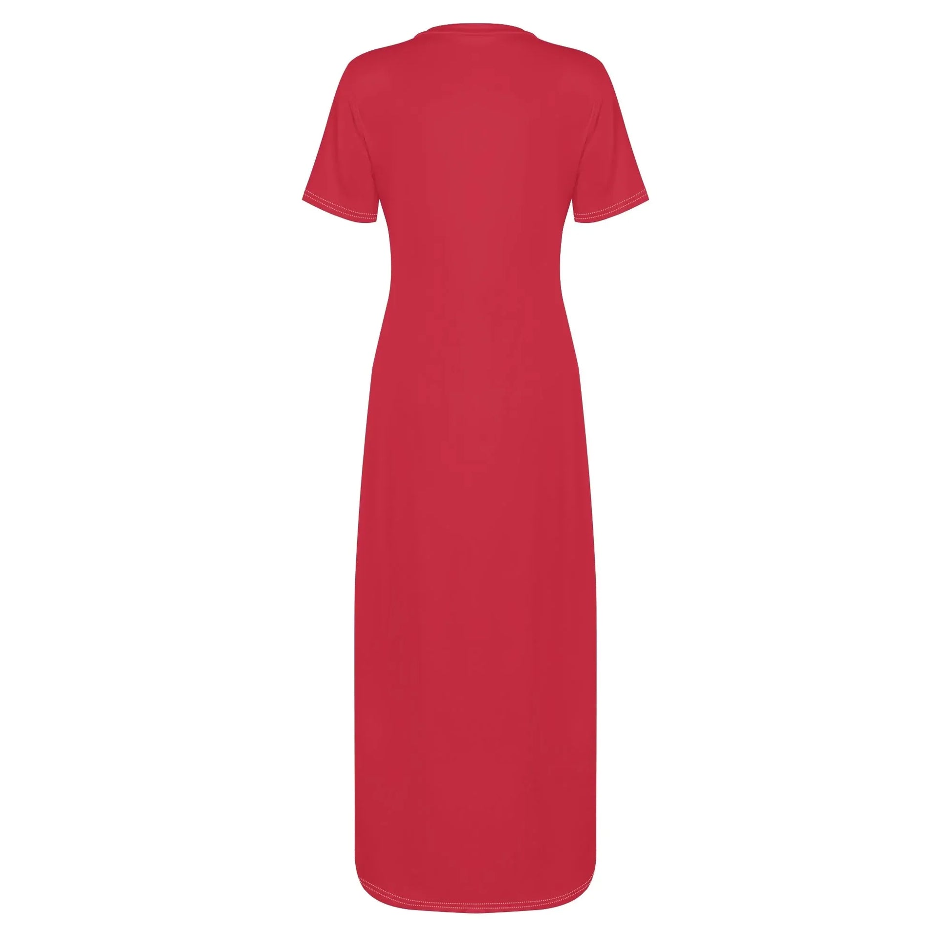 rotes-short-sleeve-long-dress-long-dress-jlr-design-4 - JLR Design