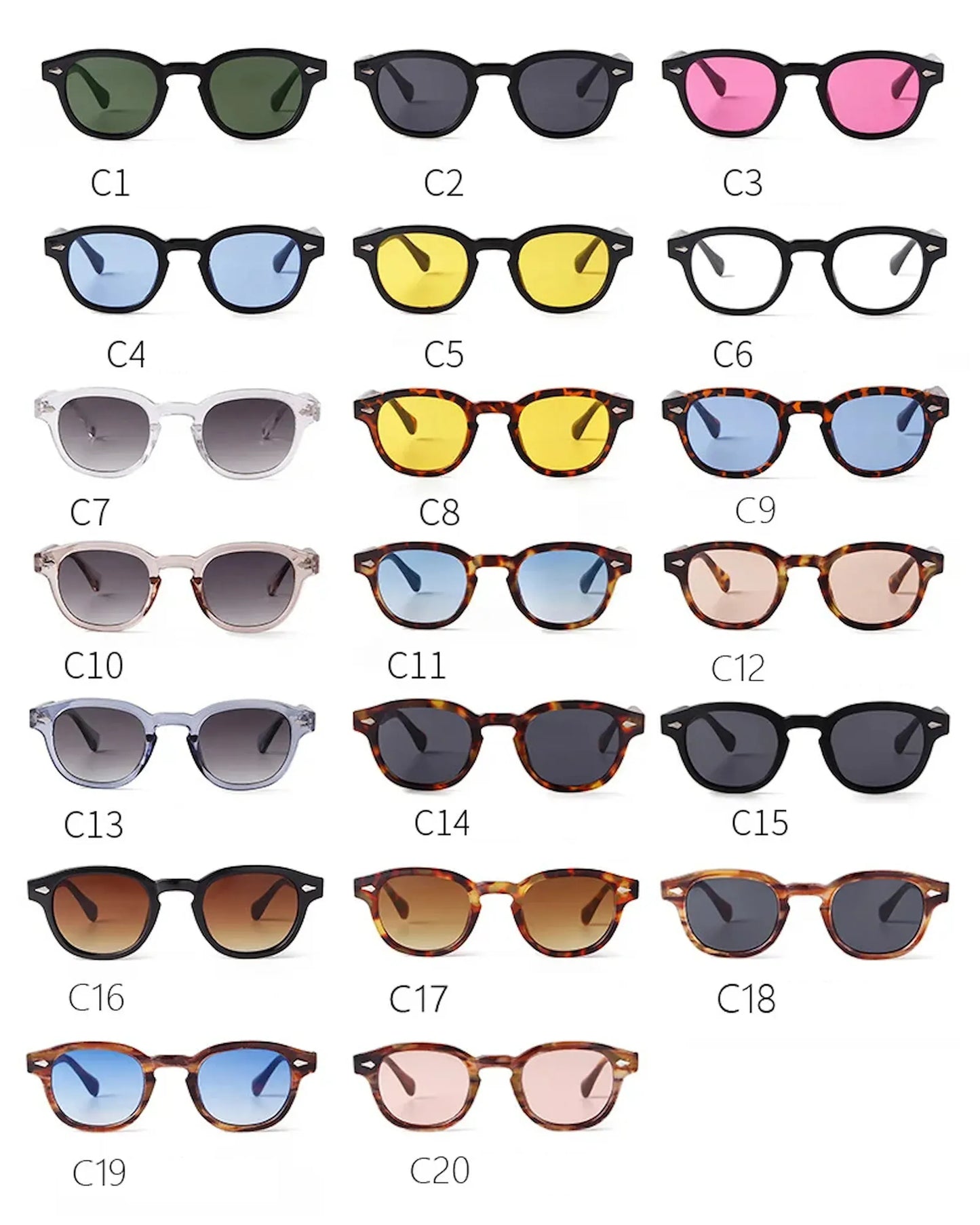 runde-vintage-sonnenbrille-uv-400-brille-jlr-design-4 - JLR Design