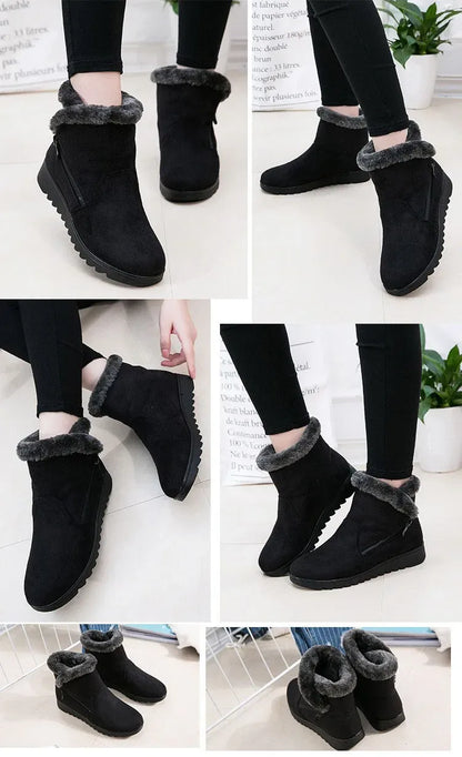 rutschfeste-damen-winterschuhe-mit-zip-boots-jlr-design-10 - JLR Design
