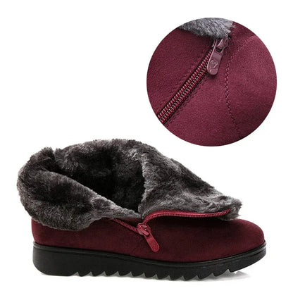 rutschfeste-damen-winterschuhe-mit-zip-boots-jlr-design-5 - JLR Design