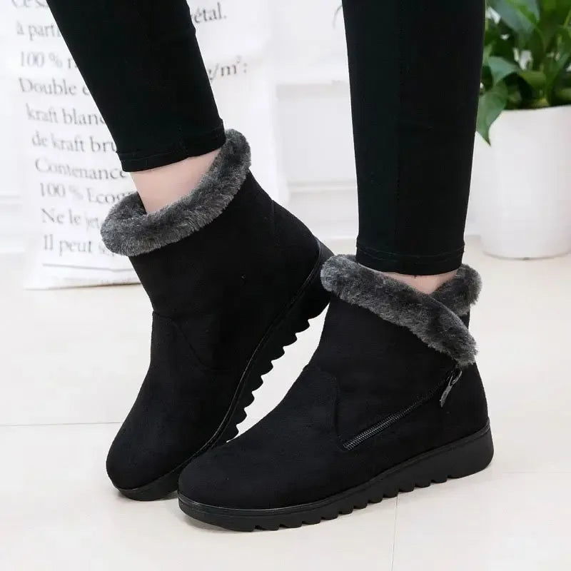 rutschfeste-damen-winterschuhe-mit-zip-boots-jlr-design-9 - JLR Design