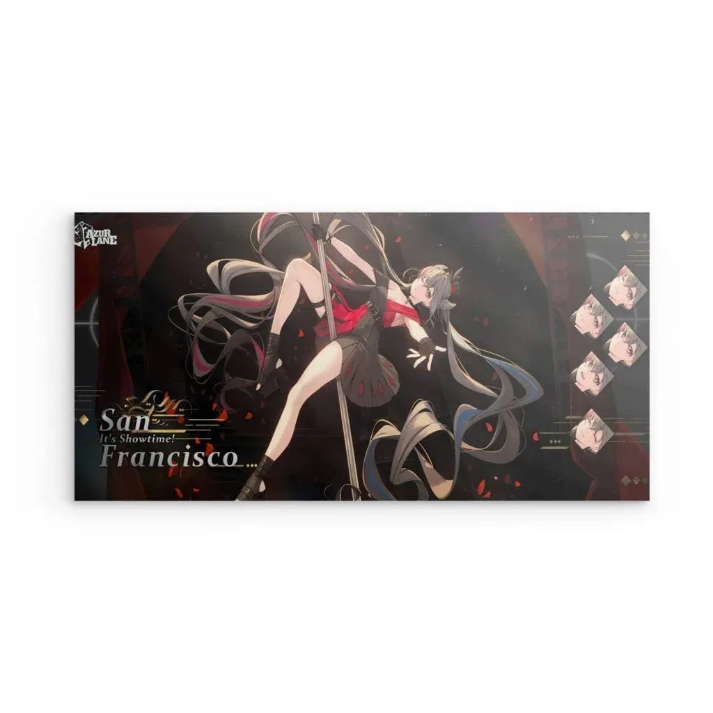 san-francisco-showtime-azur-lane-poster-poster-jlr-design-1 - JLR Design