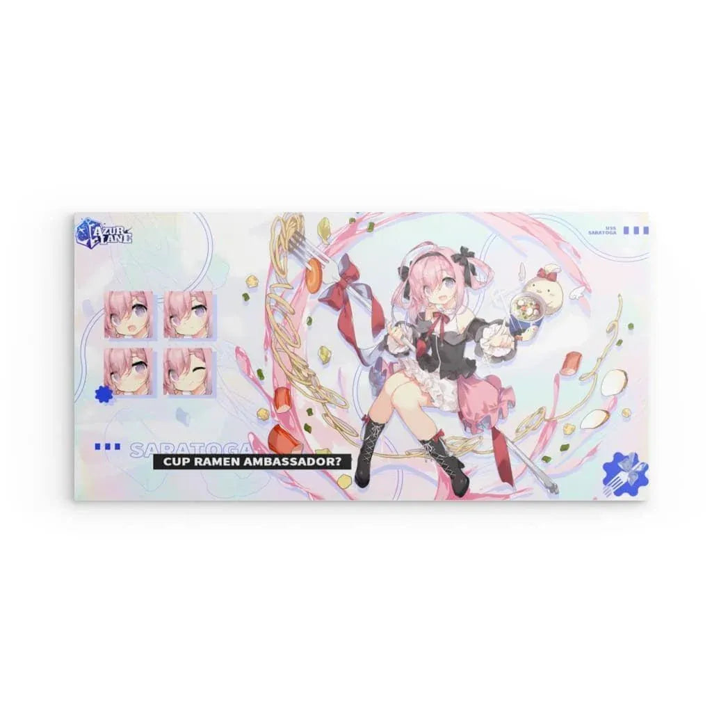 saratoga-cup-ramen-ambassador-azur-lane-poster-poster-jlr-design-1 - JLR Design