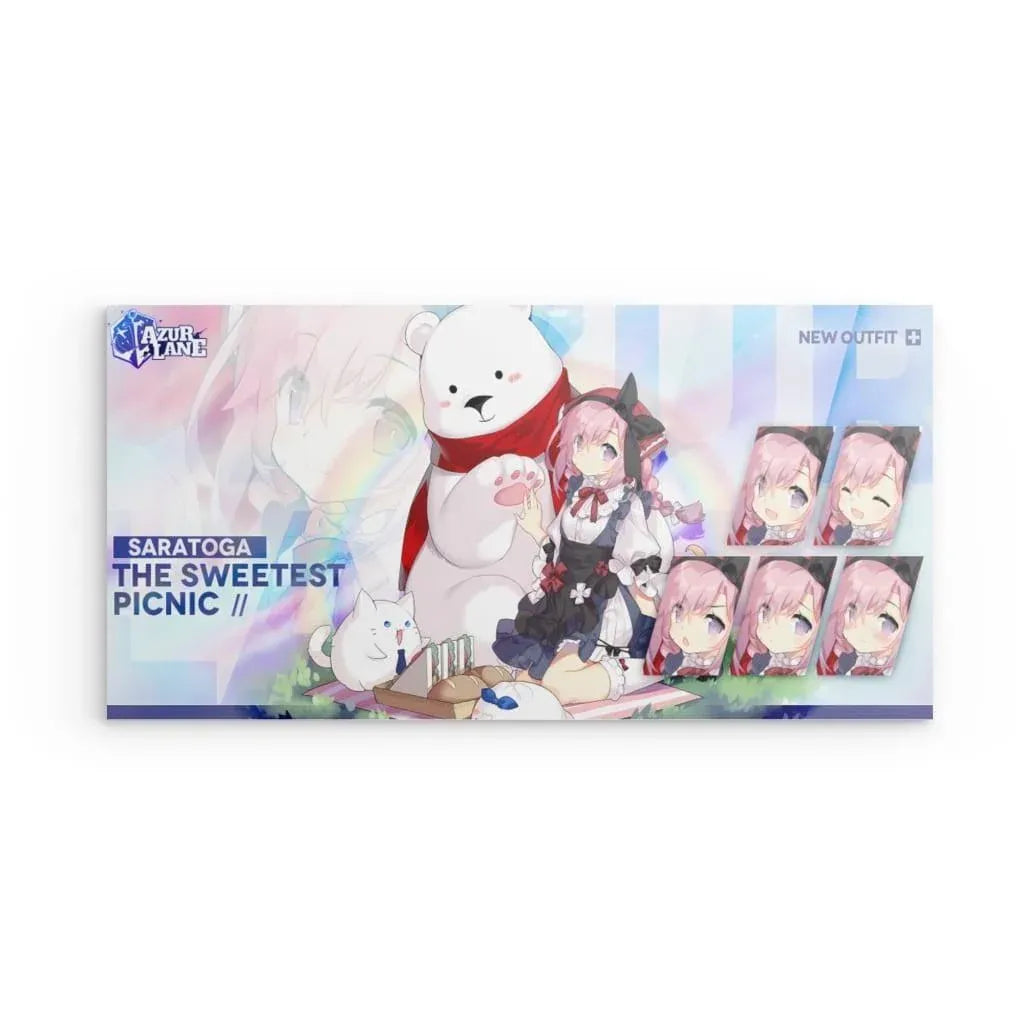 saratoga-sweetest-picnic-azur-lane-poster-poster-jlr-design-1 - JLR Design