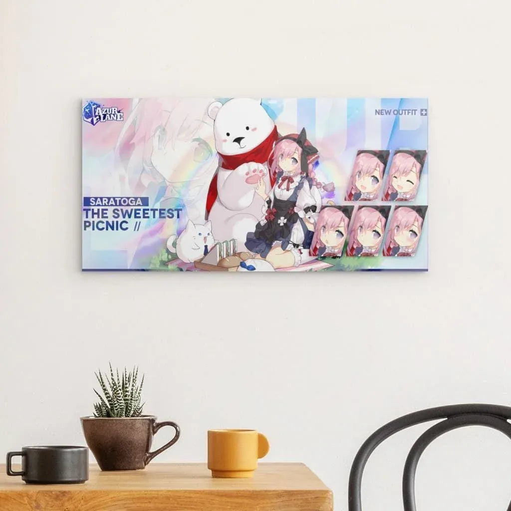 saratoga-sweetest-picnic-azur-lane-poster-poster-jlr-design-2 - JLR Design