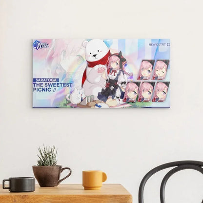 saratoga-sweetest-picnic-azur-lane-poster-poster-jlr-design-2 - JLR Design