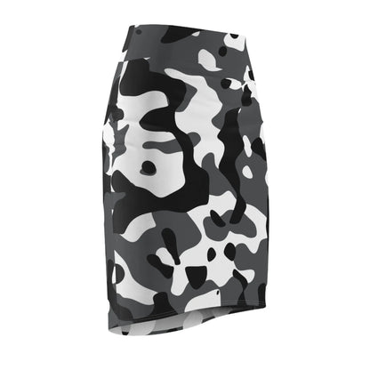 schwarz-grau-weiss-camouflage-bleistiftrock-fur-damen-eleganter-mid-waist-rock-mit-stretch-komfort-all-over-prints-jlr-design-4 - JLR Design