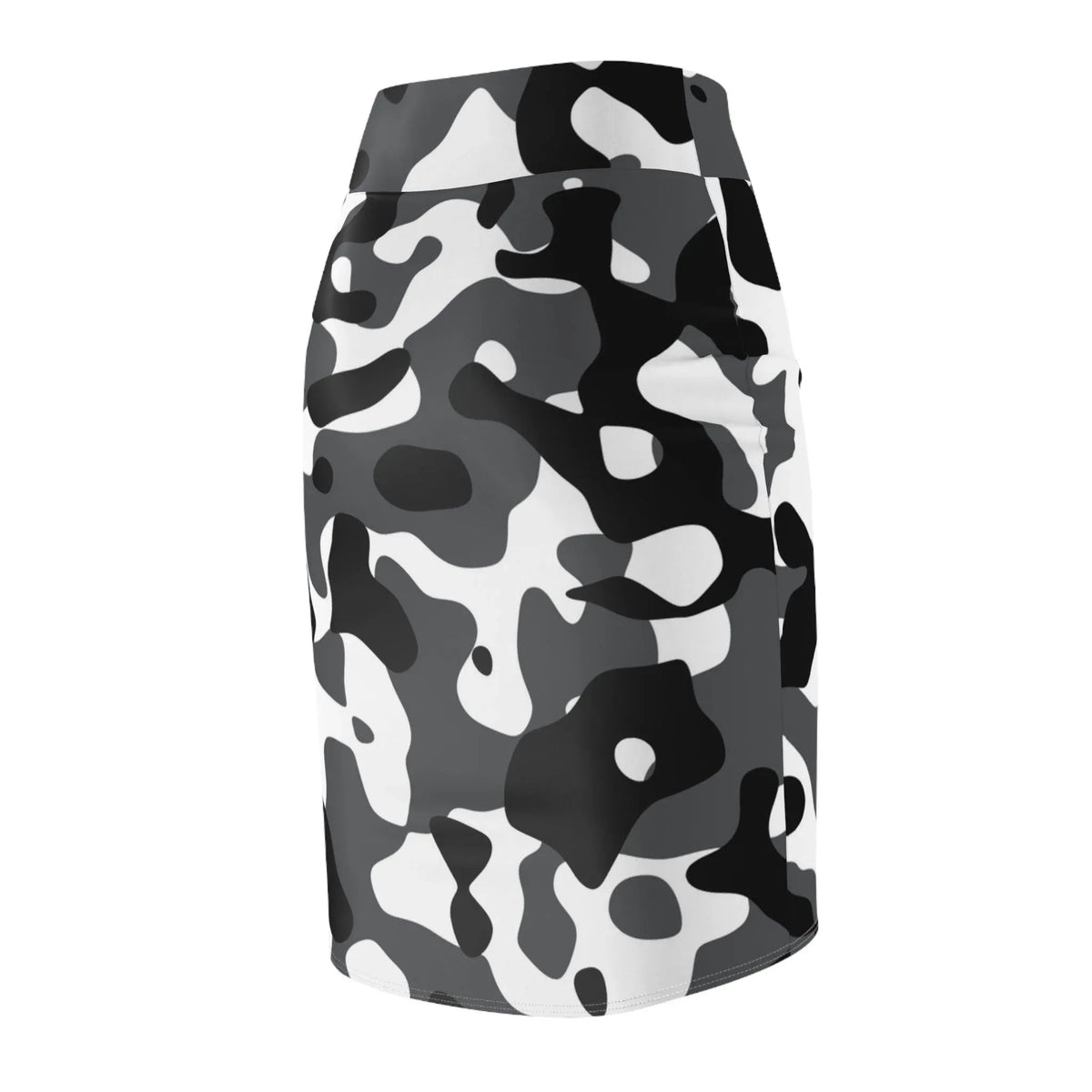 schwarz-grau-weiss-camouflage-bleistiftrock-fur-damen-eleganter-mid-waist-rock-mit-stretch-komfort-all-over-prints-jlr-design-jlr-design-de-5 - JLR Design