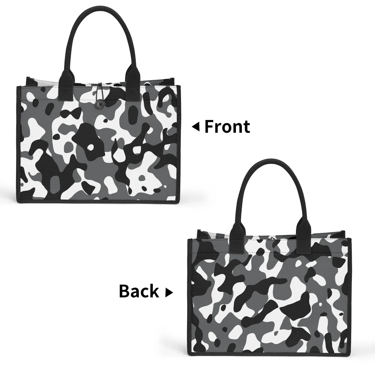 schwarz-grau-weiss-camouflage-canvas-shopper-tasche-einkaufstasche-jlr-design-jlr-design-de-8 - JLR Design