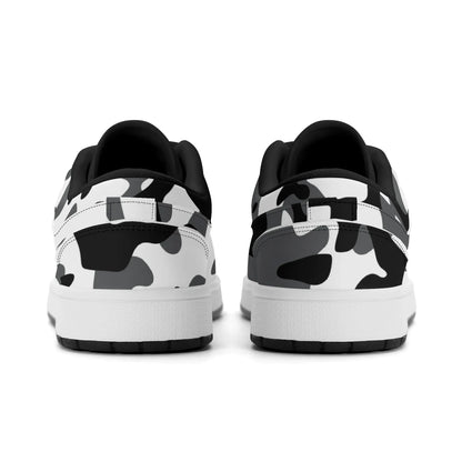 schwarz-grau-weiss-camouflage-low-top-leder-sneaker-fur-damen-sneaker-jlr-design-13 - JLR Design