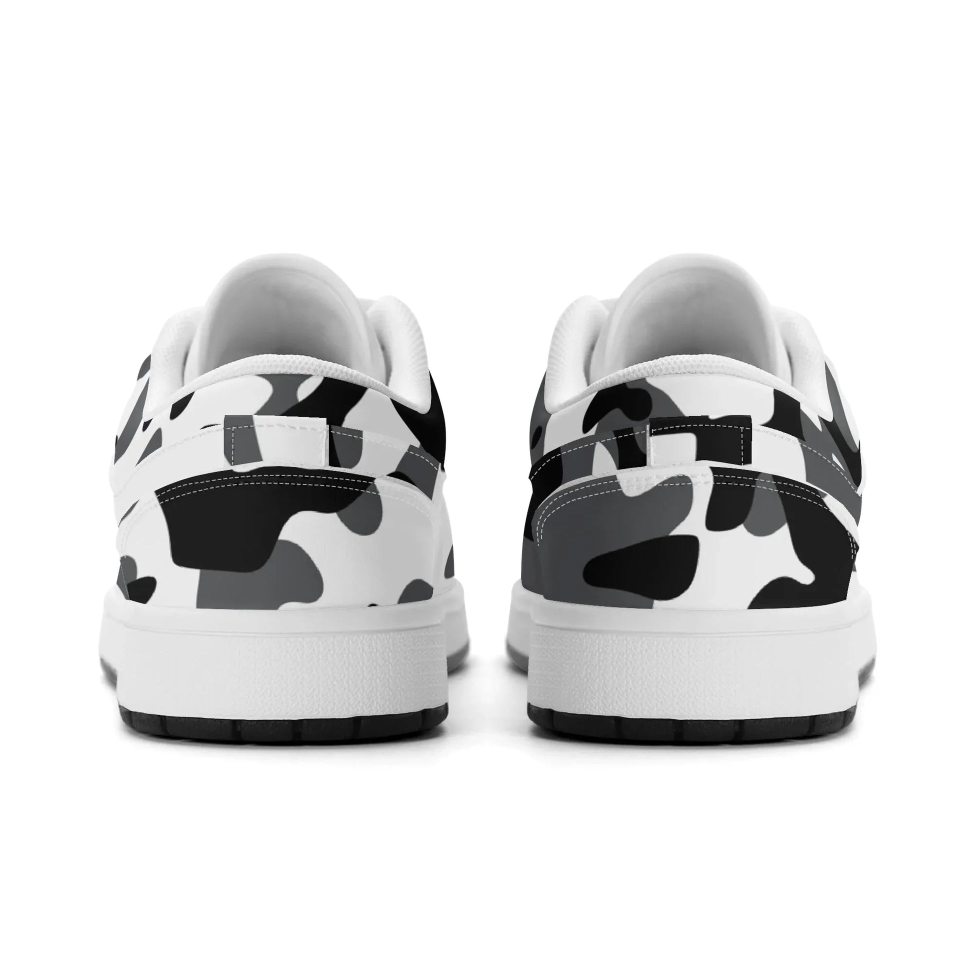 schwarz-grau-weiss-camouflage-low-top-leder-sneaker-fur-damen-sneaker-jlr-design-6 - JLR Design