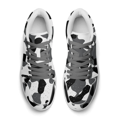 schwarz-grau-weiss-camouflage-low-top-leder-sneaker-fur-damen-sneaker-jlr-design-7 - JLR Design
