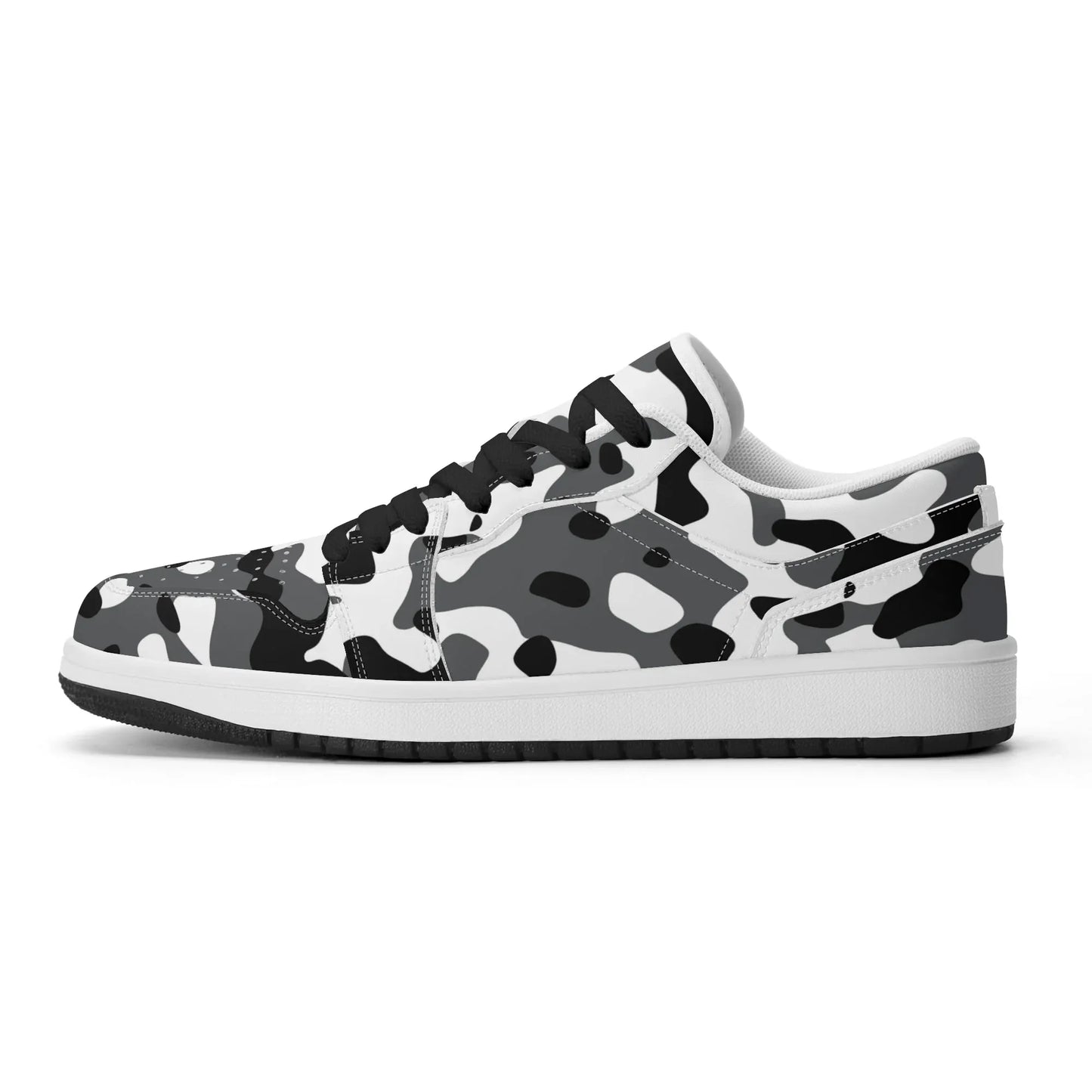 schwarz-grau-weiss-camouflage-low-top-leder-sneaker-fur-herren-sneaker-jlr-design-2 - JLR Design