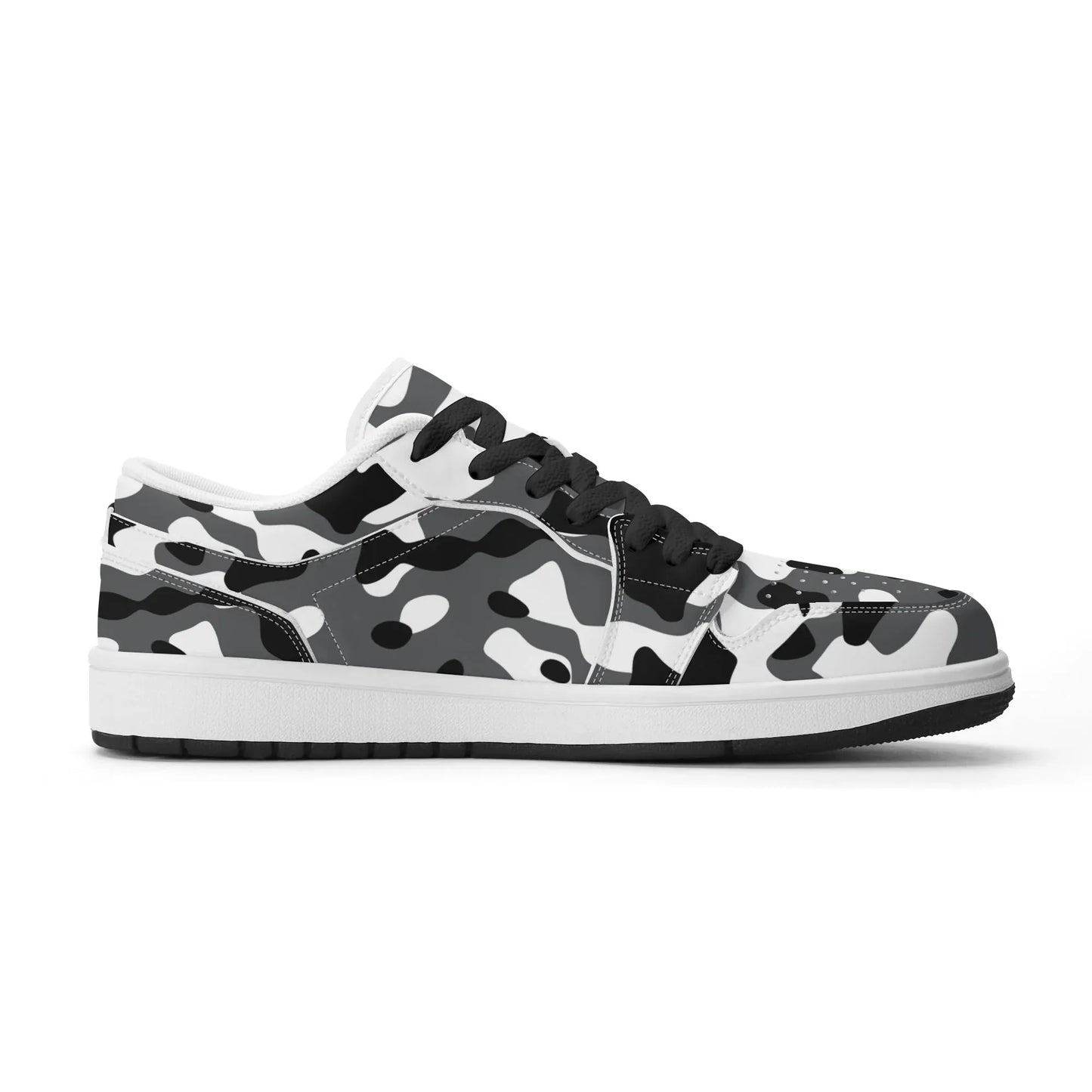 schwarz-grau-weiss-camouflage-low-top-leder-sneaker-fur-herren-sneaker-jlr-design-3 - JLR Design