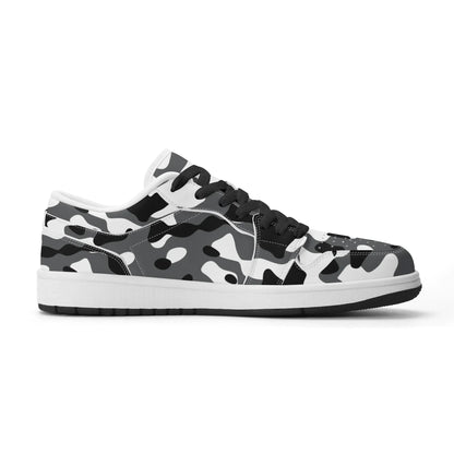 schwarz-grau-weiss-camouflage-low-top-leder-sneaker-fur-herren-sneaker-jlr-design-3 - JLR Design