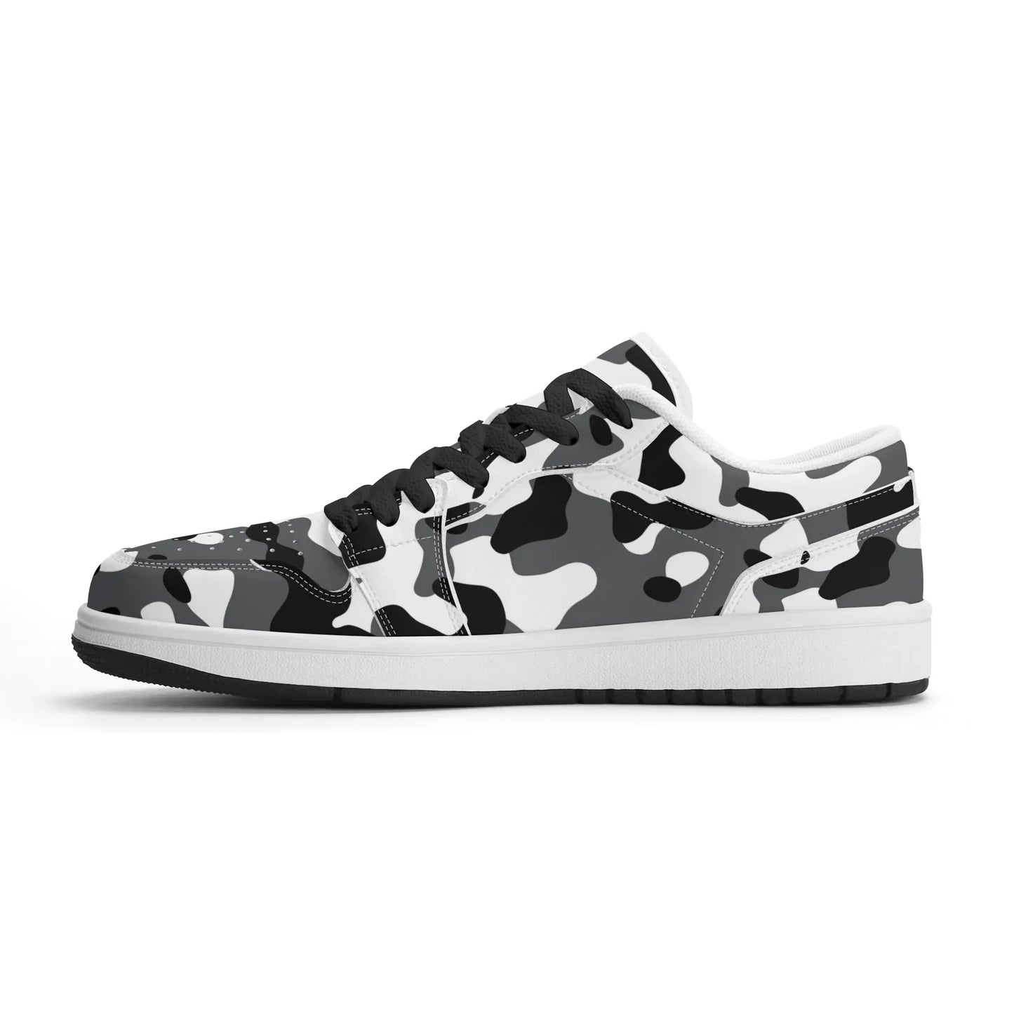 schwarz-grau-weiss-camouflage-low-top-leder-sneaker-fur-herren-sneaker-jlr-design-4 - JLR Design