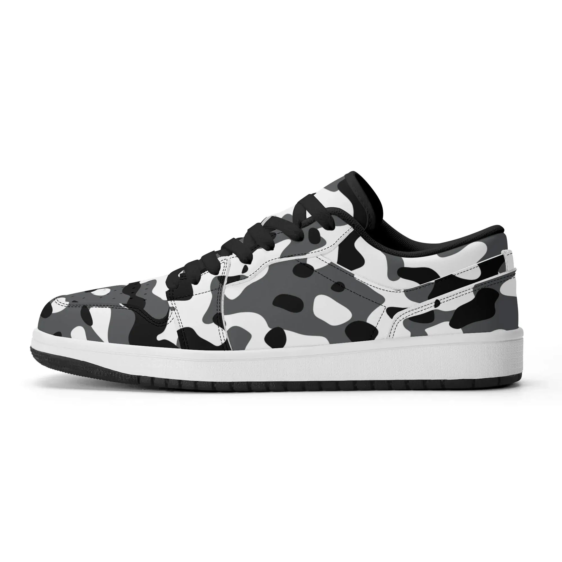 schwarz-grau-weiss-camouflage-low-top-leder-sneaker-fur-herren-sneaker-jlr-design-9 - JLR Design
