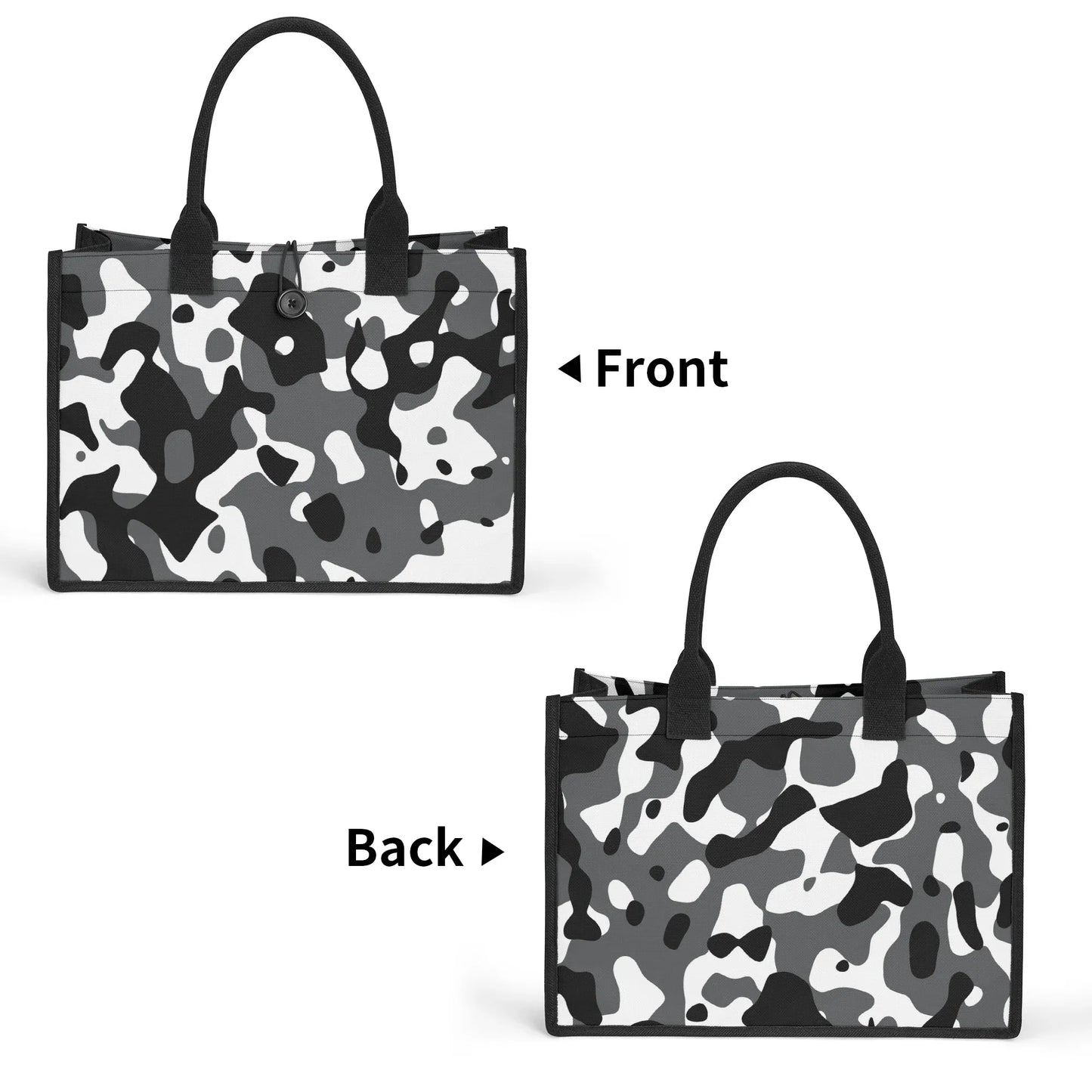 schwarz-grau-weiss-camouflage-premium-canvas-shopper-tasche-tragetasche-jlr-design-8 - JLR Design