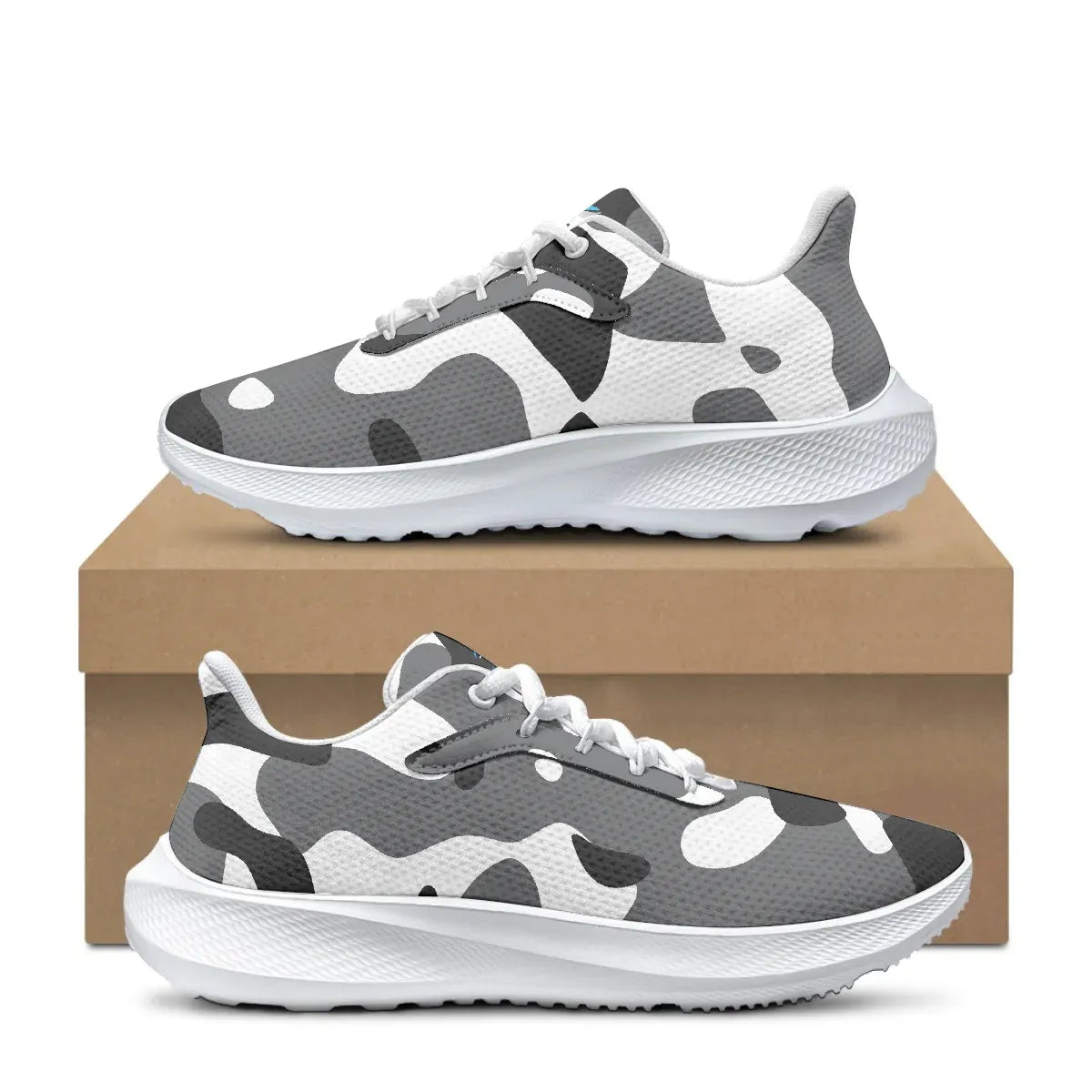 schwarz-weiss-camouflage-aerowave-performance-laufschuhe-sneakers-jlr-design-5 - JLR Design