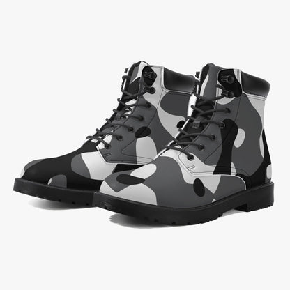 schwarz-weiss-camouflage-leder-boots-or-stylische-und-warme-winterstiefel-boots-jlr-design-8 - JLR Design