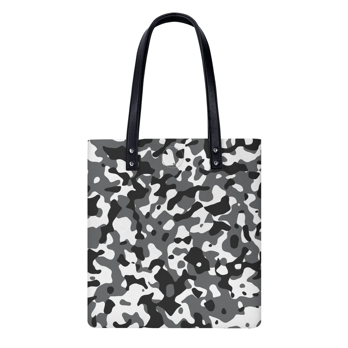 schwarz-weiss-camouflage-pu-leder-handtasche-handtasche-jlr-design-1 - JLR Design