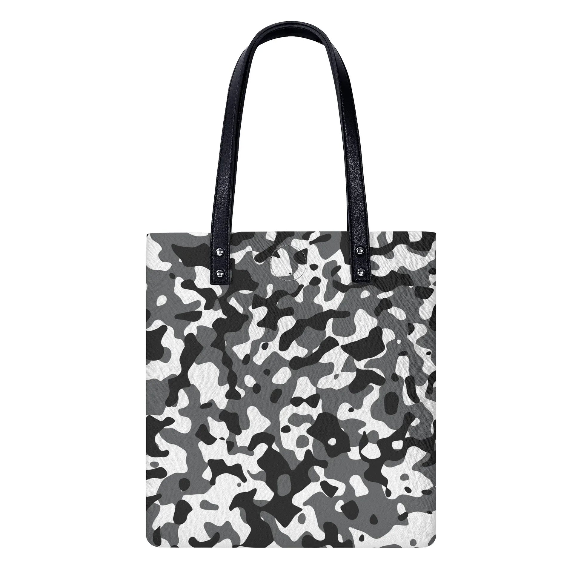 schwarz-weiss-camouflage-pu-leder-handtasche-handtasche-jlr-design-1 - JLR Design