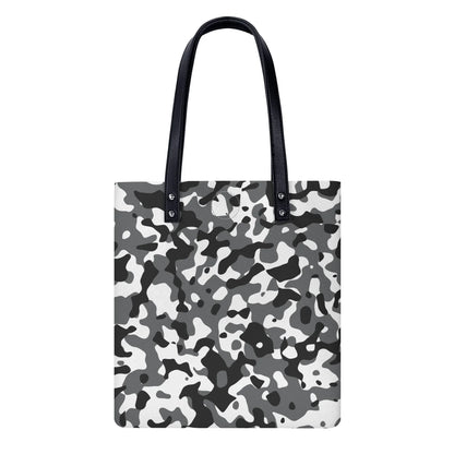 schwarz-weiss-camouflage-pu-leder-handtasche-handtasche-jlr-design-1 - JLR Design