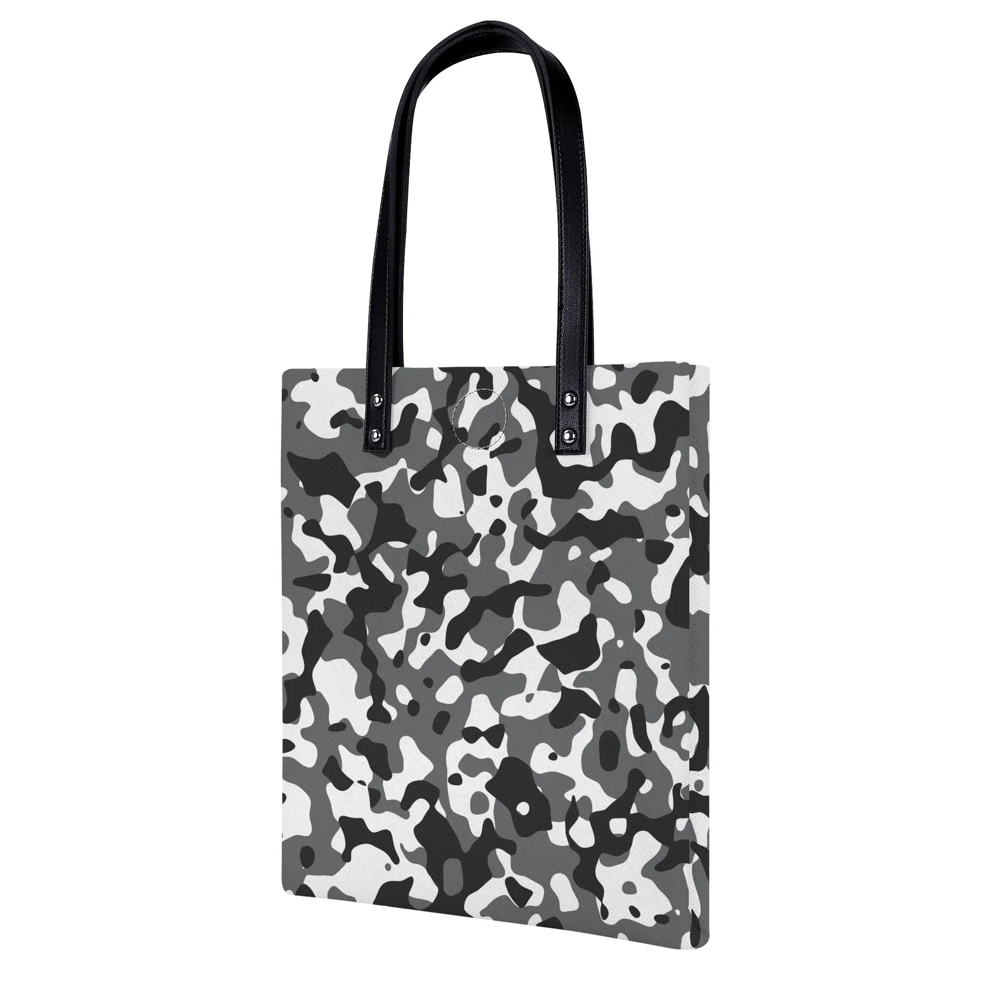 schwarz-weiss-camouflage-pu-leder-handtasche-handtasche-jlr-design-2 - JLR Design