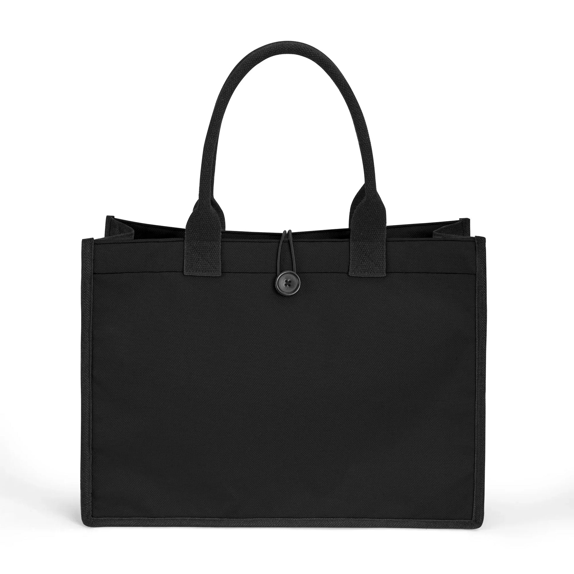 schwarze-canvas-shopper-tasche-einkaufstasche-jlr-design-1 - JLR Design