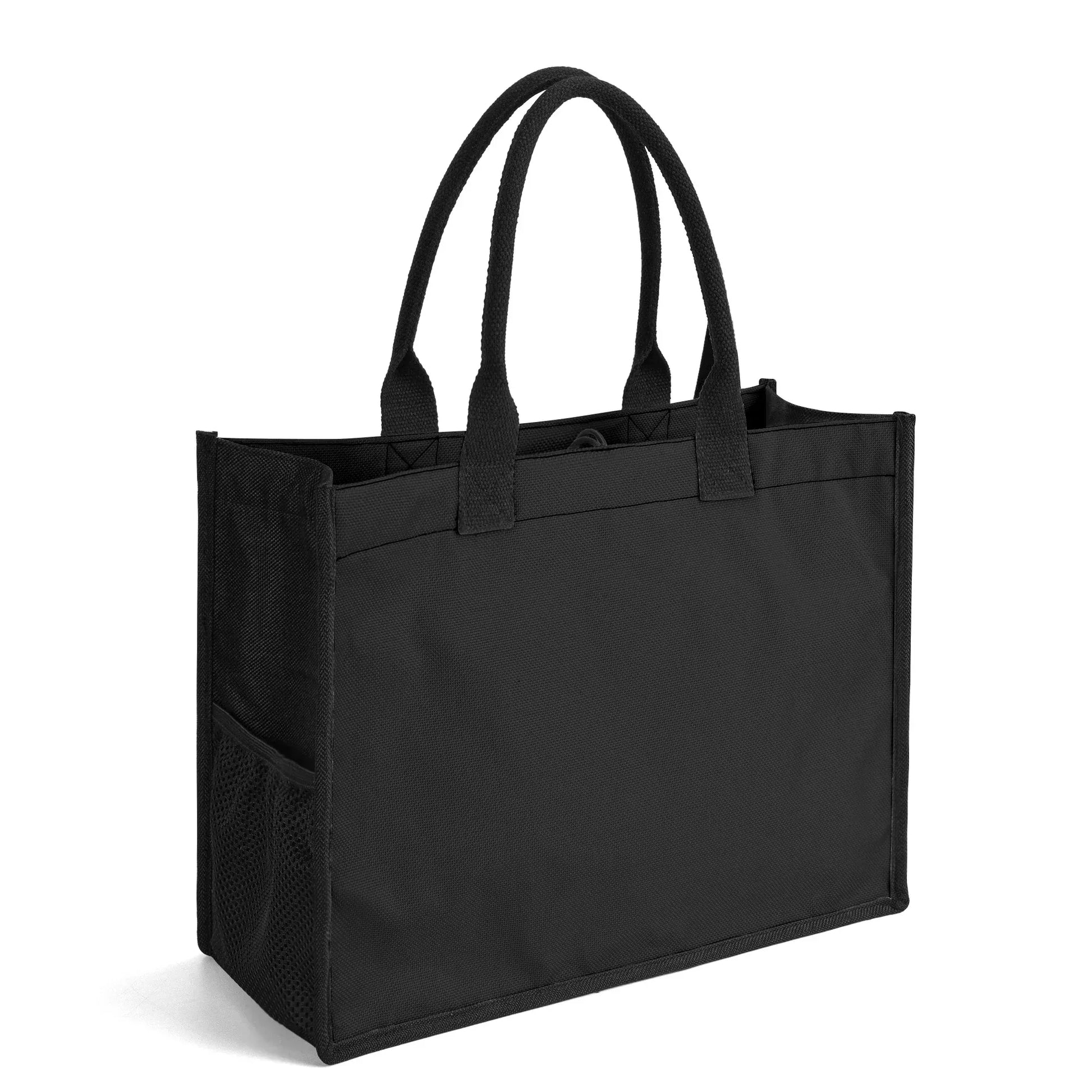 schwarze-canvas-shopper-tasche-einkaufstasche-jlr-design-4 - JLR Design