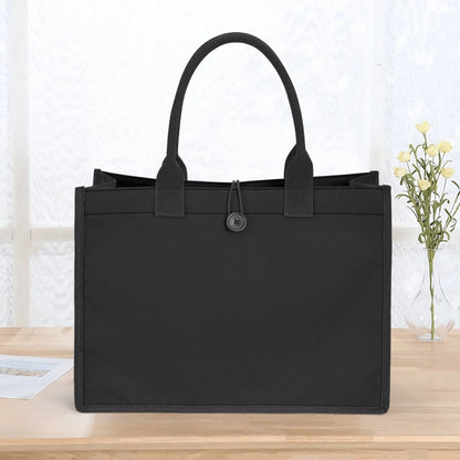 schwarze-canvas-shopper-tasche-einkaufstasche-jlr-design-5 - JLR Design