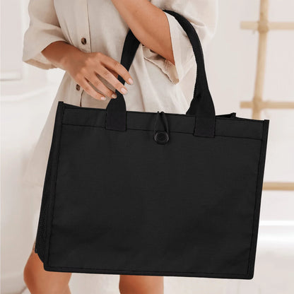 schwarze-canvas-shopper-tasche-einkaufstasche-jlr-design-6 - JLR Design