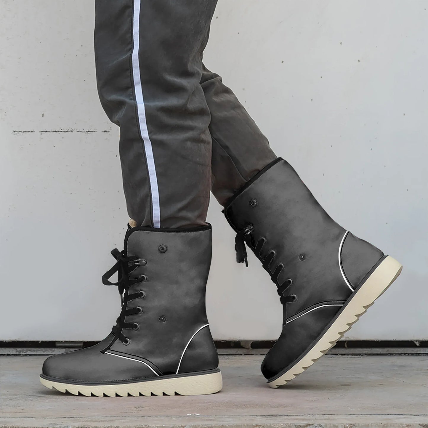 schwarze-chic-boots-mit-pluschfutter-stiefel-jlr-design-2 - JLR Design