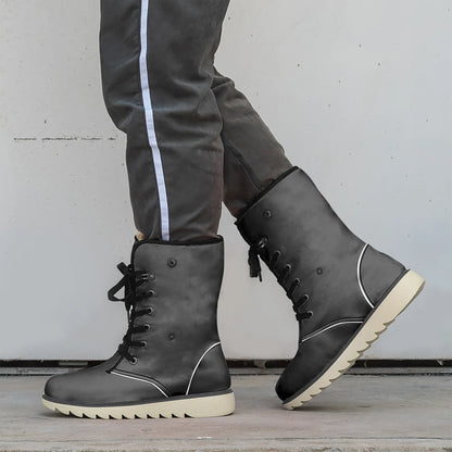 schwarze-chic-boots-mit-pluschfutter-stiefel-jlr-design-2 - JLR Design