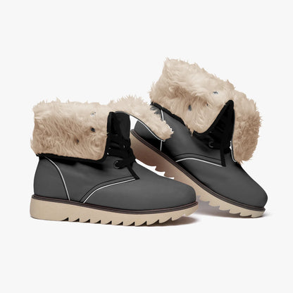 schwarze-chic-boots-mit-pluschfutter-stiefel-jlr-design-4 - JLR Design