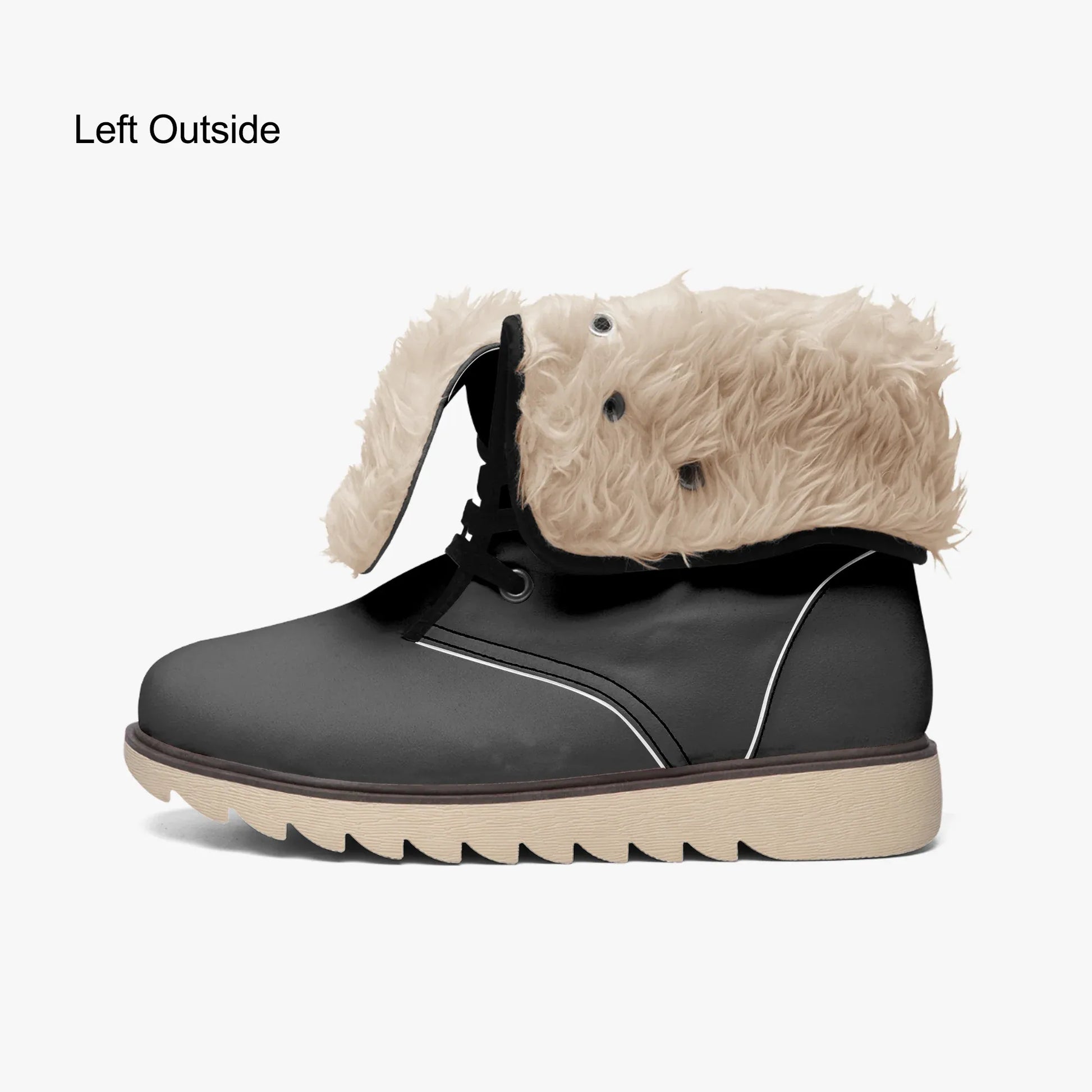 schwarze-chic-boots-mit-pluschfutter-stiefel-jlr-design-5 - JLR Design