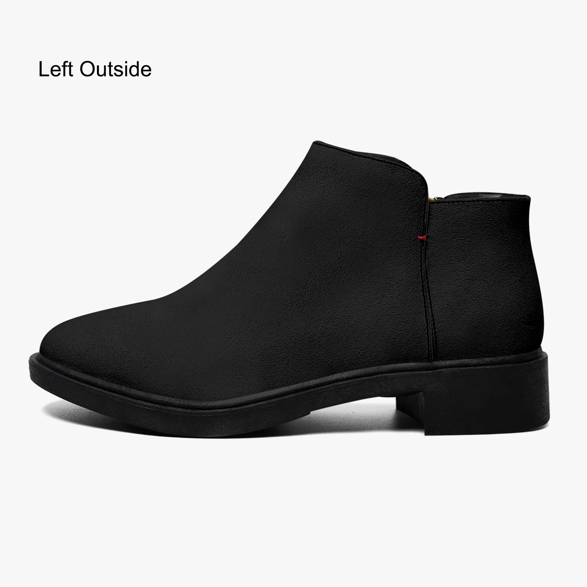 schwarze-elegante-reissverschluss-stiefeletten-stiefeletten-jlr-design-5 - JLR Design