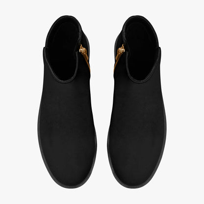 schwarze-elegante-reissverschluss-stiefeletten-stiefeletten-jlr-design-7 - JLR Design