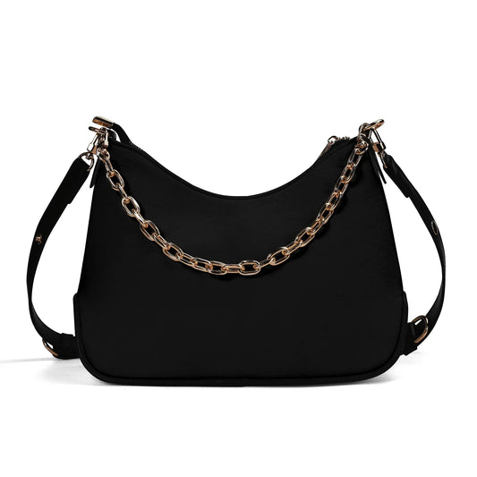 schwarze-elegante-umhangetasche-mit-kette-umhangetasche-jlr-design-1 - JLR Design
