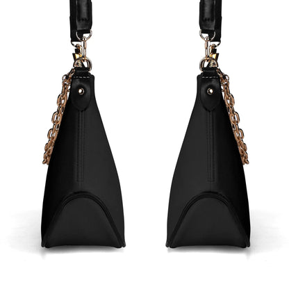 schwarze-elegante-umhangetasche-mit-kette-umhangetasche-jlr-design-4 - JLR Design