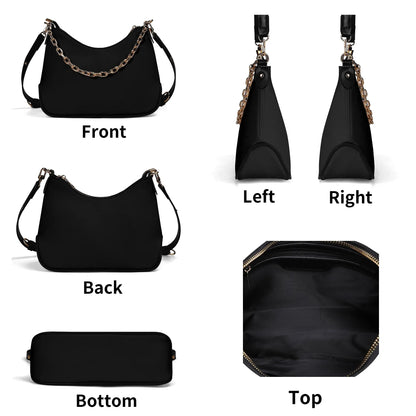 schwarze-elegante-umhangetasche-mit-kette-umhangetasche-jlr-design-6 - JLR Design