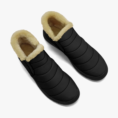 schwarze-faux-fur-slipper-slipper-jlr-design-2 - JLR Design