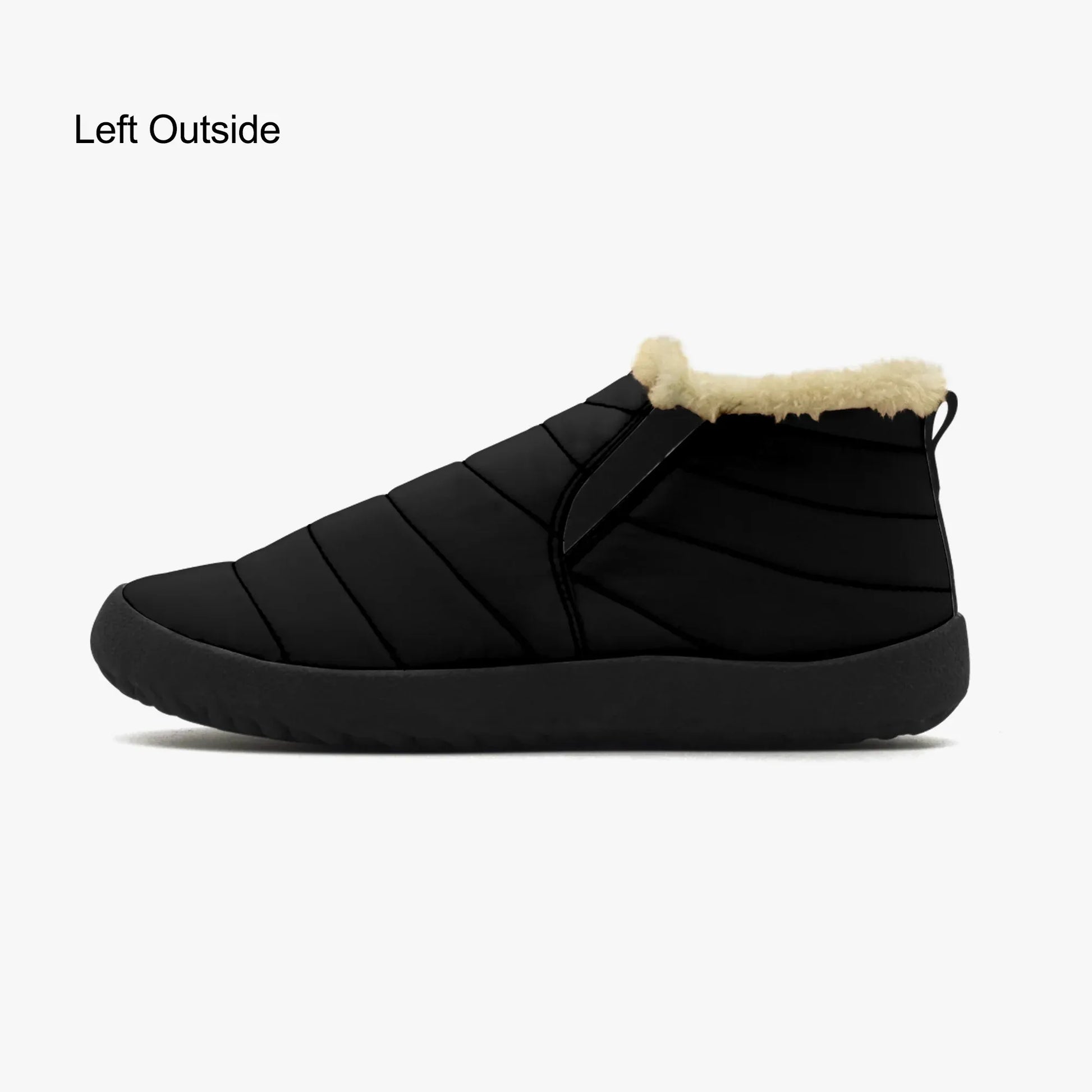 schwarze-faux-fur-slipper-slipper-jlr-design-4 - JLR Design