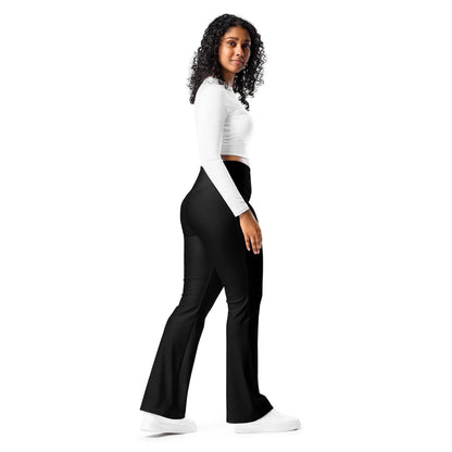 schwarze-high-waist-flare-leggings-flare-leggings-jlr-design-1 - JLR Design