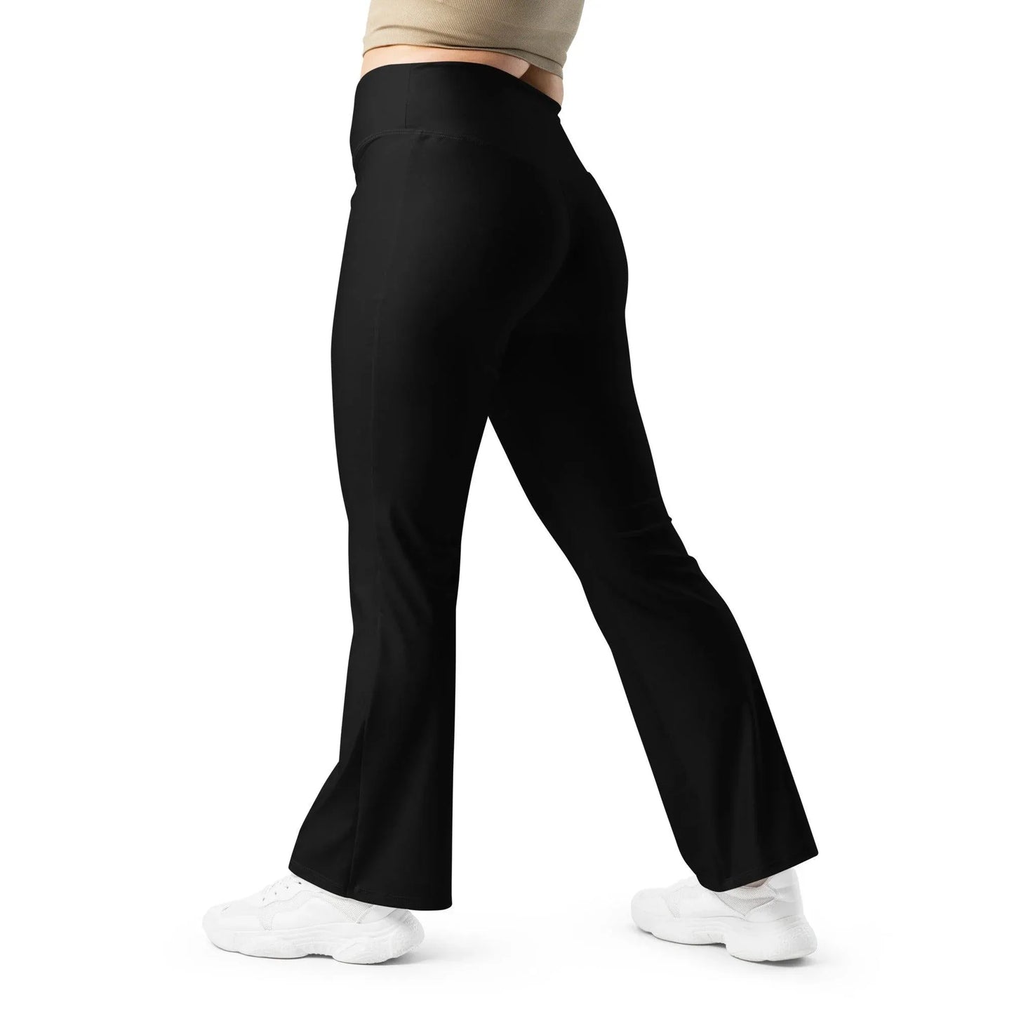 schwarze-high-waist-flare-leggings-flare-leggings-jlr-design-5 - JLR Design