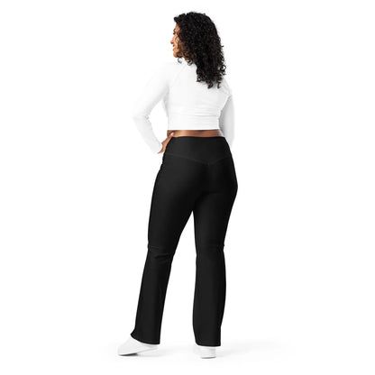 schwarze-high-waist-flare-leggings-flare-leggings-jlr-design-9 - JLR Design
