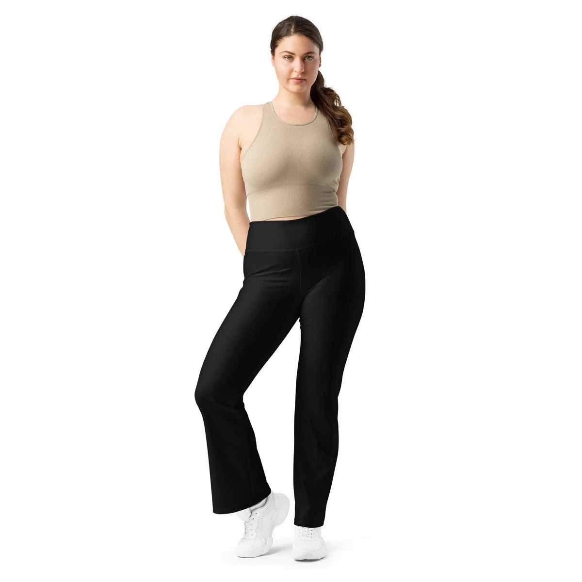 schwarze-high-waist-flare-leggings-flare-leggings-jlr-design-jlr-design-de-4 - JLR Design