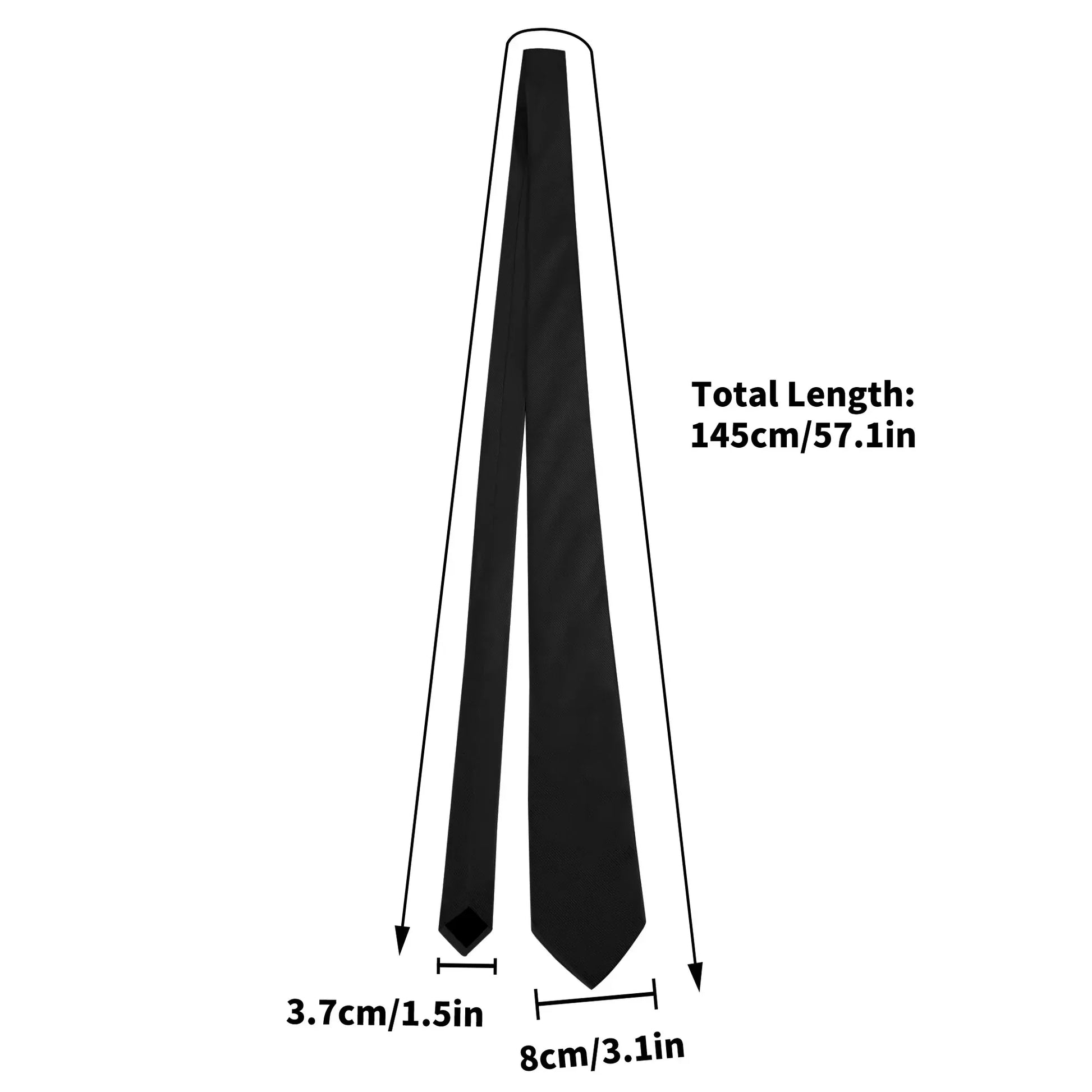 schwarze-krawatte-krawatte-jlr-design-6 - JLR Design