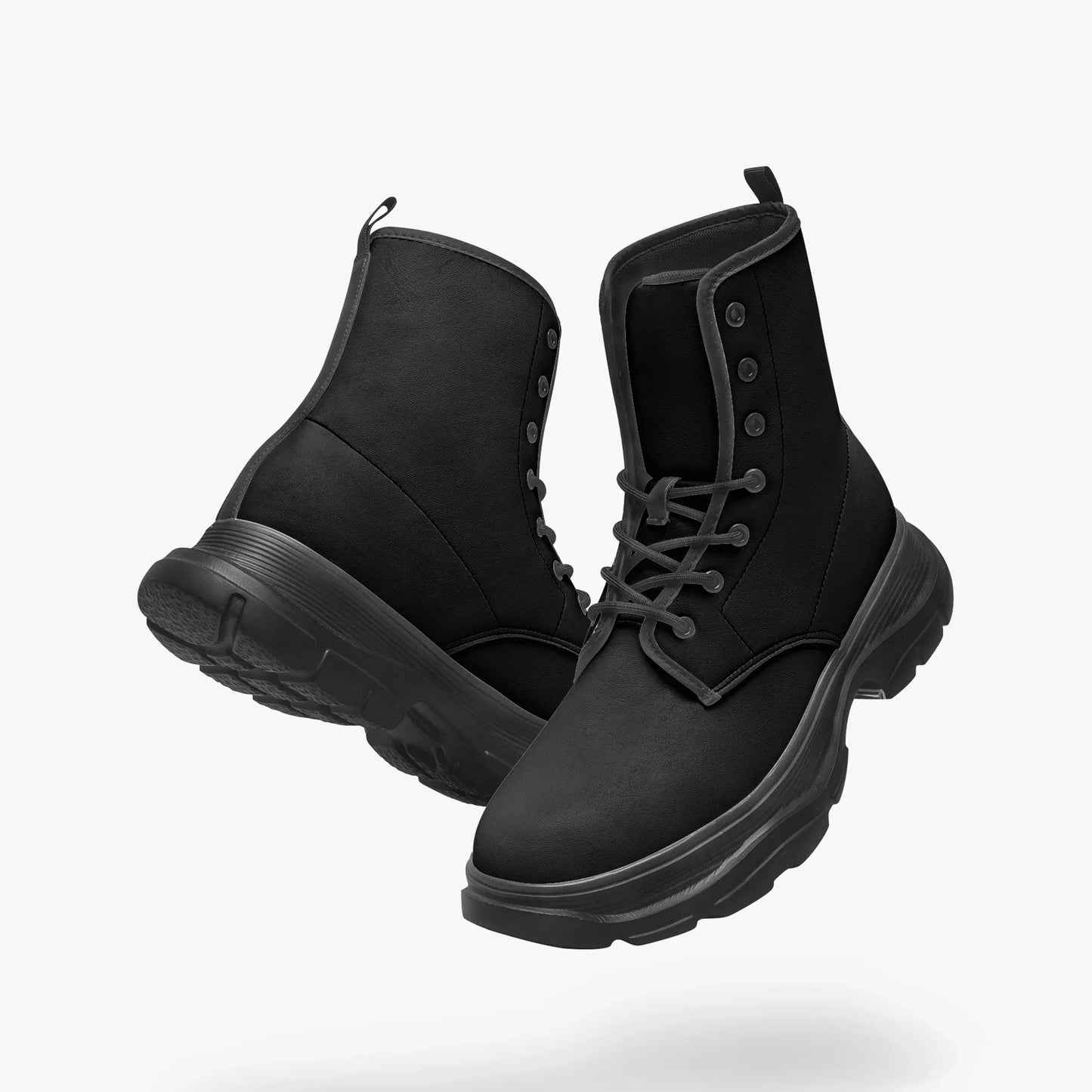 schwarze-leather-chunky-boots-boots-jlr-design-6 - JLR Design