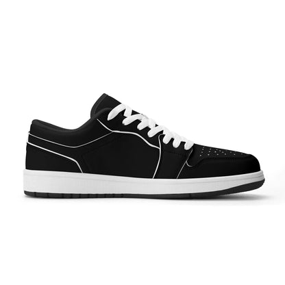 schwarze-low-top-leder-sneaker-fur-damen-sneaker-jlr-design-10 - JLR Design